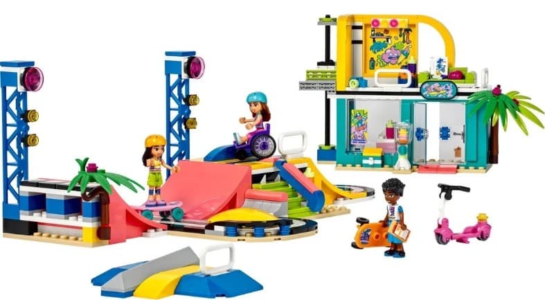 Constructor LEGO Friends 41751 Parcul de skate