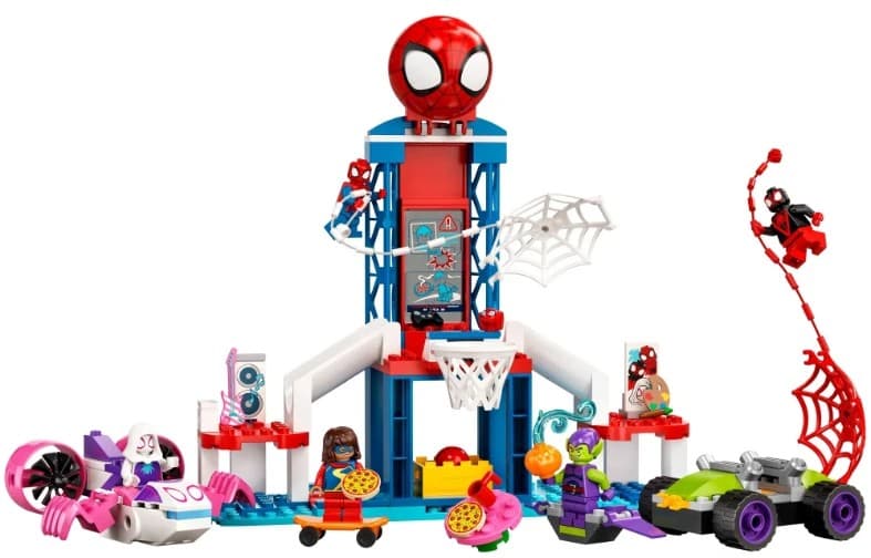 Constructor LEGO Marvel 10784 Spider-Man Webquarters Hangout