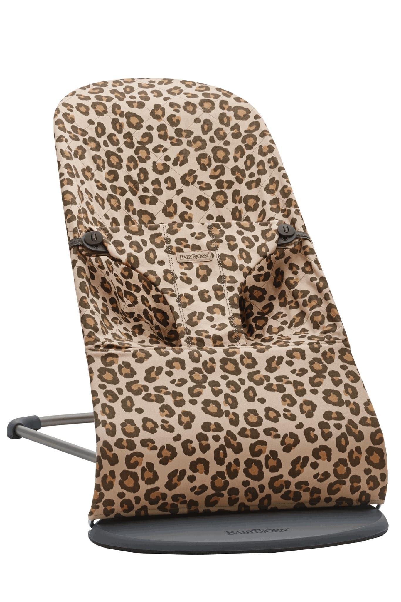 Sezlong BabyBjorn Bliss Beige/Leopard Cotton Limited Edition