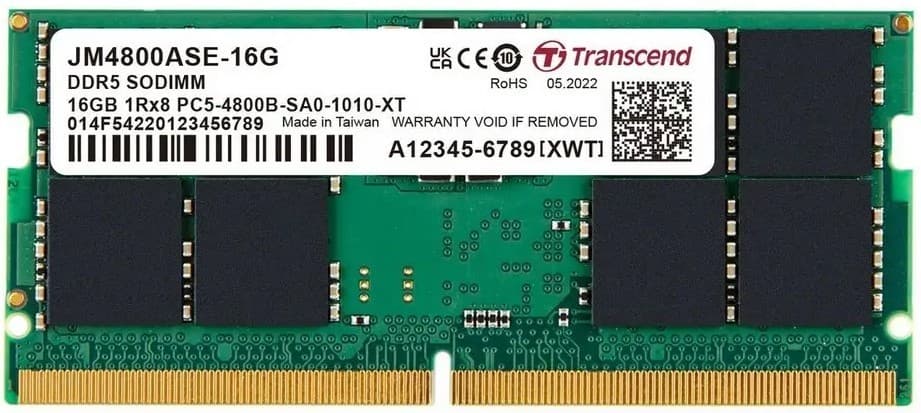 Оперативная память Transcend JetRam (JM4800ASE-16G)