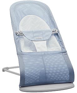 Sezlong BabyBjorn Balance Soft Sky Blue/White, Mesh