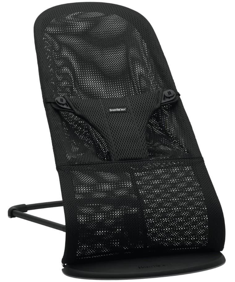 Шезлонг BabyBjorn Bliss Black, Mesh