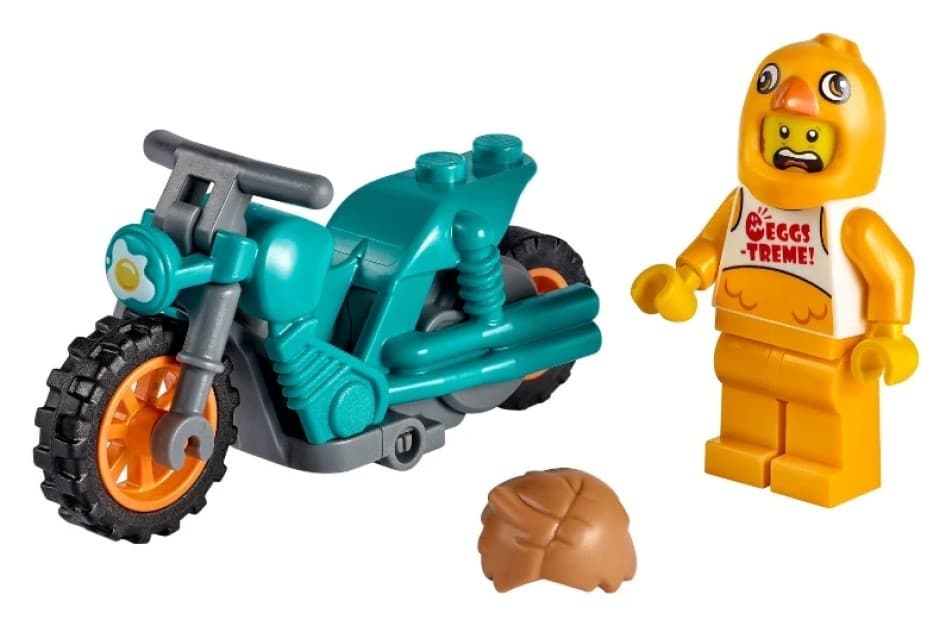 Constructor LEGO City: Chicken Stunt Bike