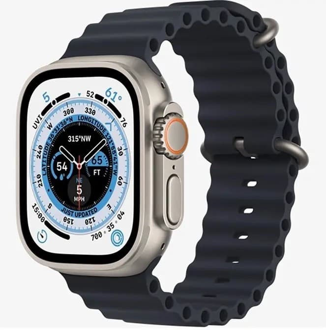 Умные часы Apple Watch Ultra 49мм Silver/Blue (MQFK3RB/A)