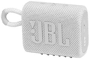 Boxă portabilă JBL Go 3 White( JBLGO3WHT )