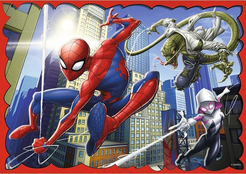 Пазлы Trefl 4in1 The heroic Spider-Man (34384)