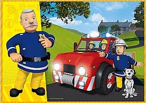 Пазлы Trefl 4in1 Brave Fireman Sam (34387)