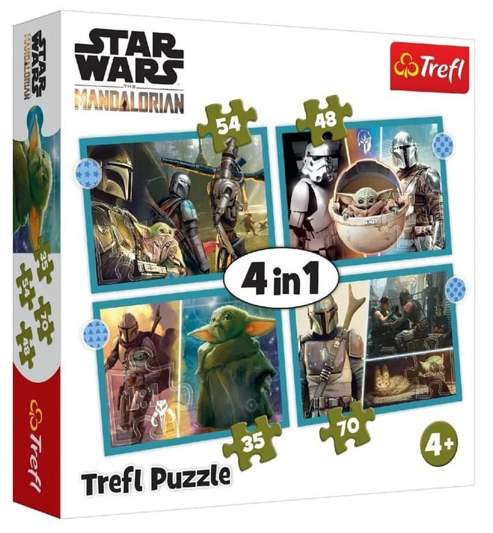 Puzzle Trefl 4in1 Mandalorian