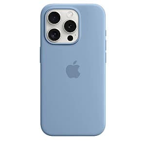 Чехол Apple iPhone 15 Pro Silicone Case with MagSafe Winter Blue