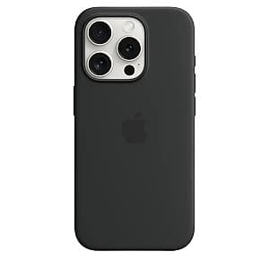 Чехол Apple iPhone 15 Pro Silicone Case with MagSafe Black