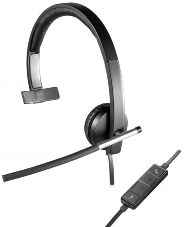 Casti Logitech Mono H650e