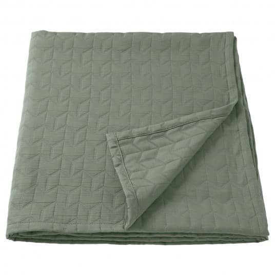 Покрывало IKEA Kolax 230x250 Gray/Green