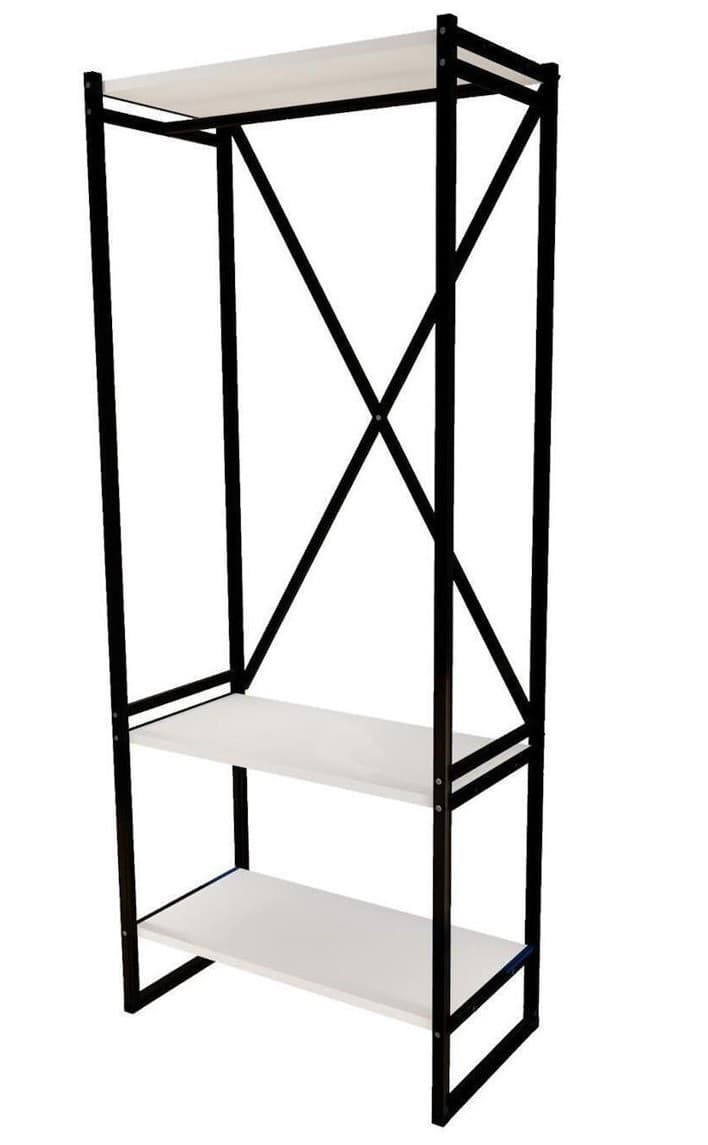 Стеллаж Fabulous Metal Coat Stand White/Black