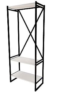 Etajera Fabulous Metal Coat Stand White/Black