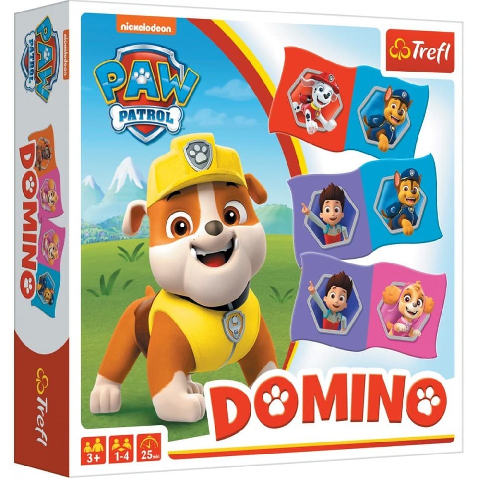 Настольная игра Trefl Domino Paw Patrol (01895)