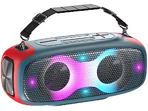 Портативная колонка Hopestar A30 Party Blue/Red
