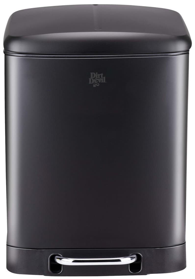 Мусорная урна Dirt-Devil Pedal Bin 2x12 L Soft Close Black