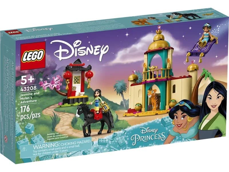 Constructor LEGO Disney Jasmine and Mulan's Adventure