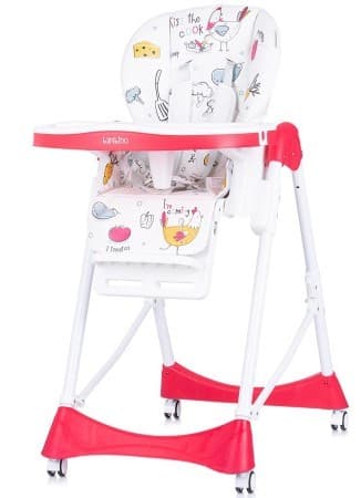 Scaun de masa transformabil Chipolino Bambino STHBM02304PO Poppy