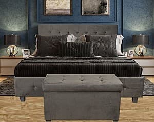 Pat Alcantara Amelia 160x200 Textile Dark Grey