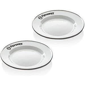  Petromax Enamel Plates white 2 pieces