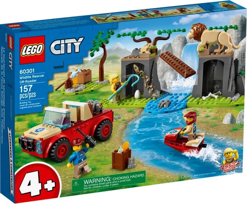 Constructor LEGO City Wildlife Rescue Off-Roader