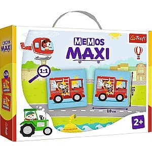 Joc de masa Trefl Memos Maxi Vehicles