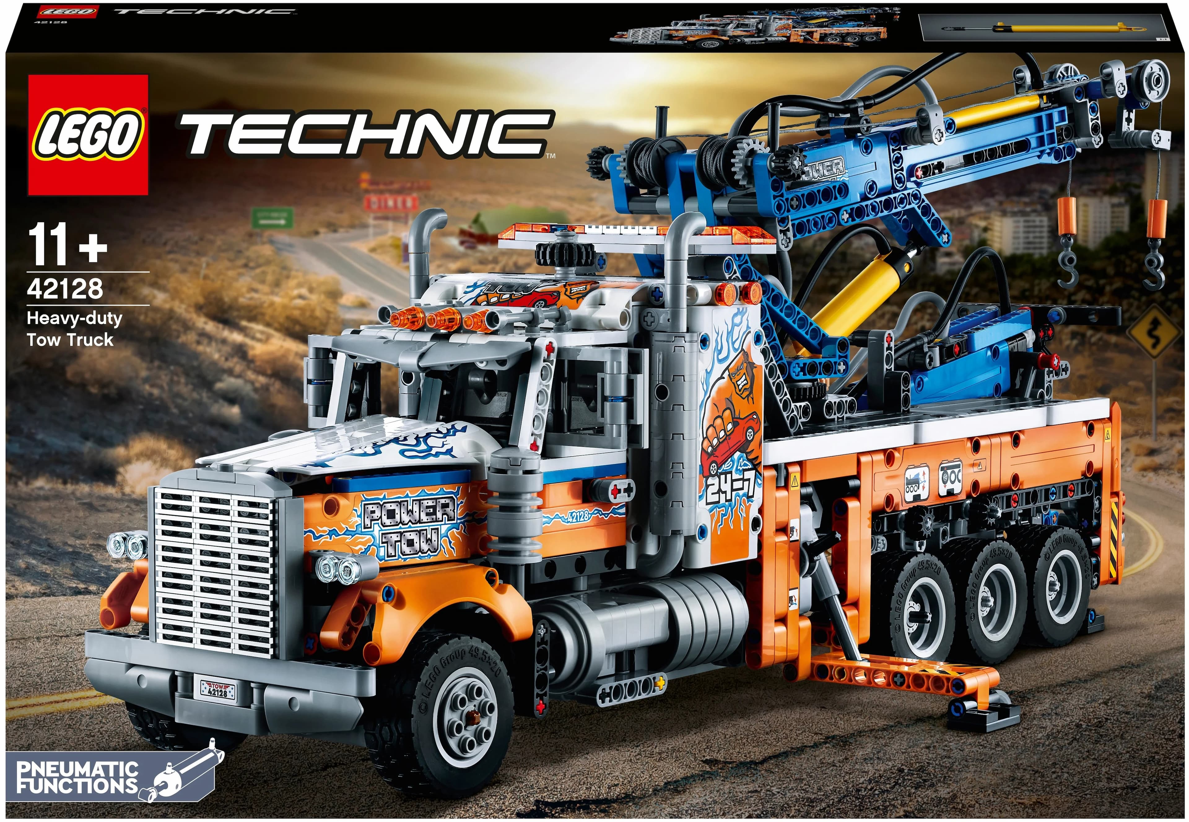 Конструктор LEGO Heavy-duty Tow Truck 42128