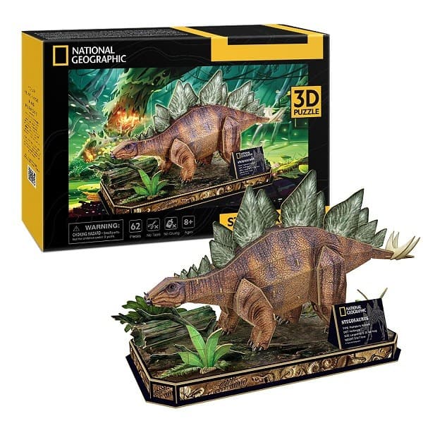 3D Пазл CubicFun Stegosaurus DS1054h