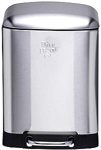 Мусорная урна Dirt-Devil Pedal Bin 6 L Soft Close Silver