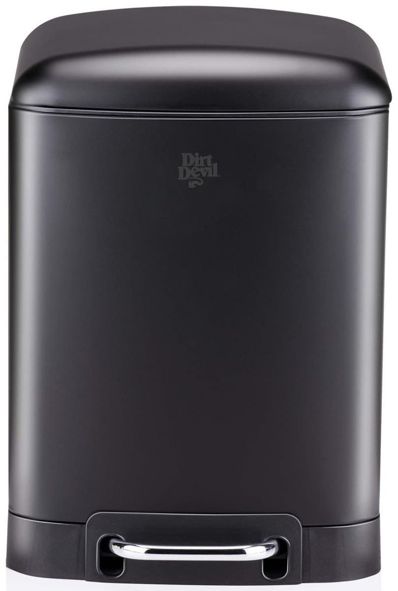 Мусорная урна Dirt-Devil Pedal Bin 6 L Soft Close Black