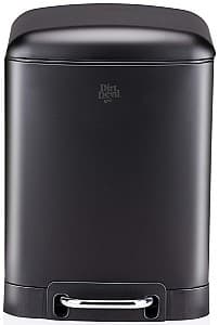 Cos de gunoi Dirt-Devil Pedal Bin 6 L Soft Close Black