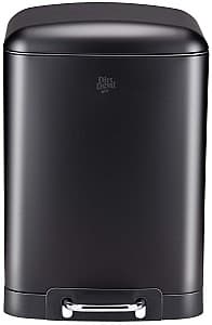 Мусорная урна Dirt-Devil Pedal Bin 12 L Soft Close Black