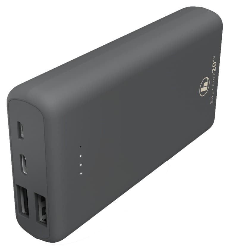 Повербанк Hama Supreme 20HD 20000mAh Grey (201669)