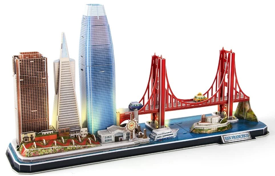 3D Пазл CubicFun San Francisco L524h