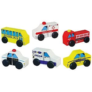  VIGA City Vehicles 6pcs Set (59506)