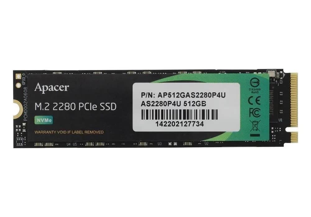 SSD Apacer AS2280P4U 512GB