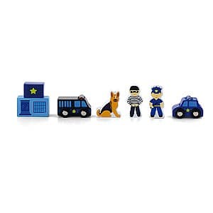 Набор игрушек VIGA Train Set Accessory - Police Station (50814)