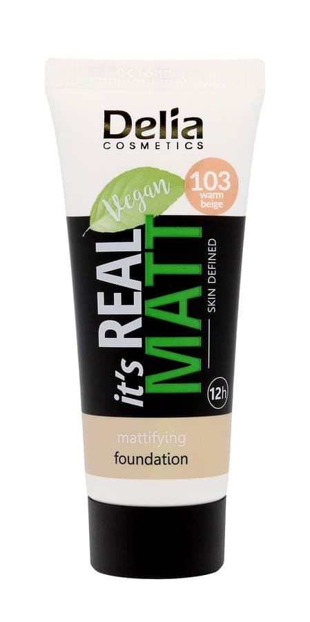 Fond de ten Delia Cosmetics Real Matt 103