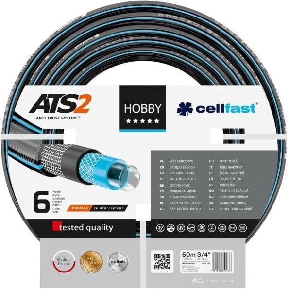 Furtun Cellfast Hobby ATS 2 50m (34208)