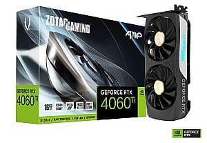 Видеокарта ZOTAC GeForce RTX 4060 Ti 16GB AMP (ZT-D40620F-10M)