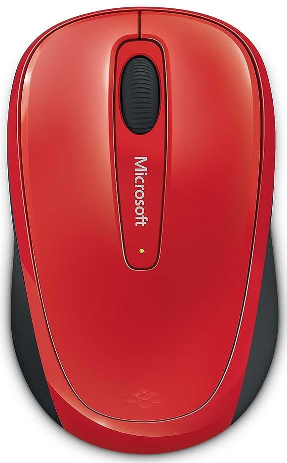 Компьютерная мышь Microsoft Mobile 3500 Flame Red