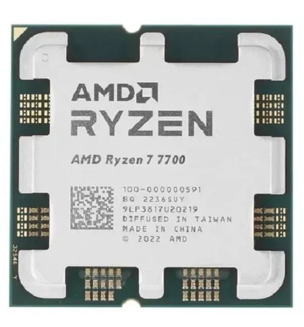 Procesor AMD Ryzen 7 7700 Tray + Wraith Prism Cooler (100-100000592MPK)