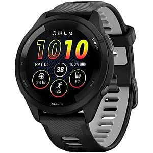 Ceas inteligent Garmin Forerunner 265 Black/Powder Gray