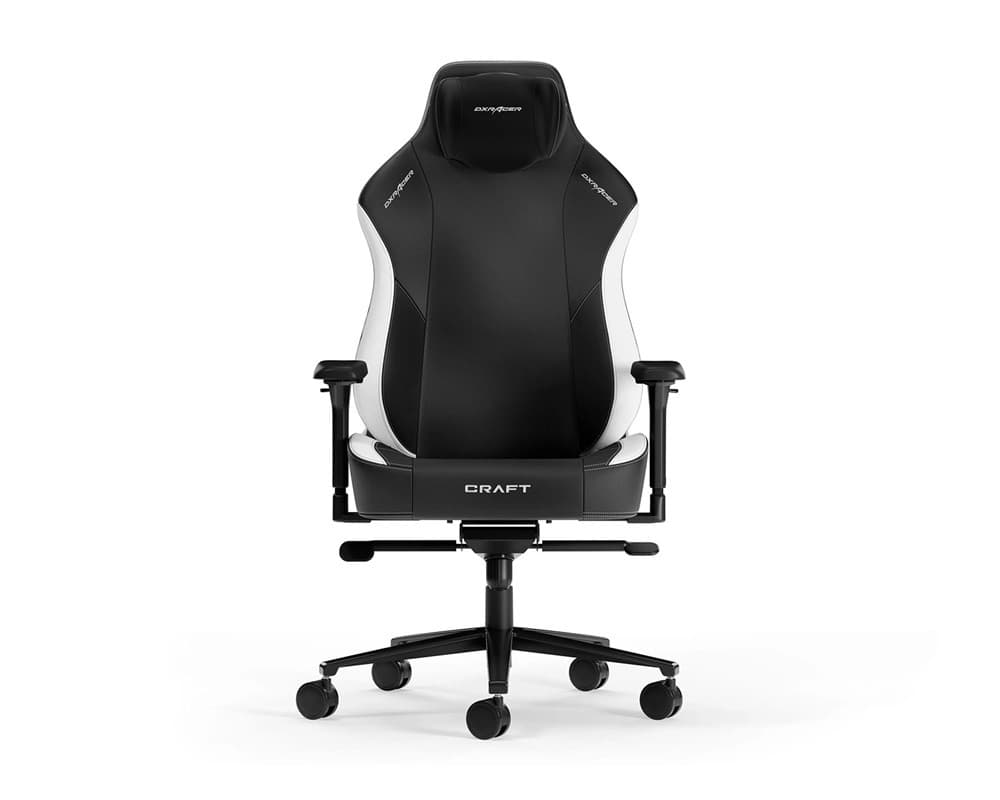 Игровое Кресло DXRACER CRAFT-23-L-NW-X1 Black/White