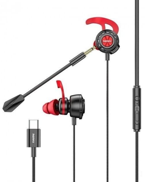 Игровые наушники Remax RM-755 Black/Red