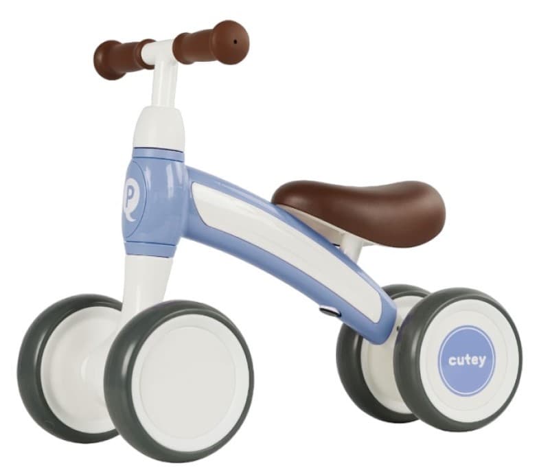 Bicicletă fără pedale QPlay Cutey Pastel Blue