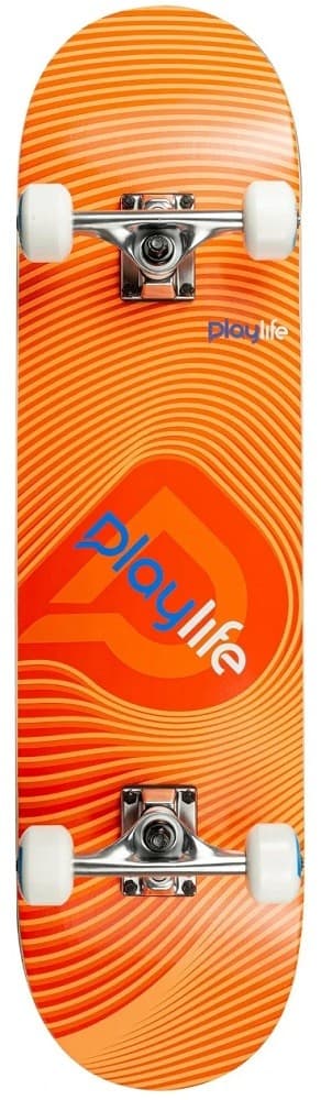 Skateboard Playlife Illusion Orange 880284 (31x8)