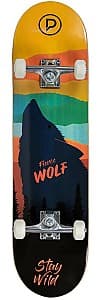 Skateboard Playlife Firce Wolf 880307 (31x8)