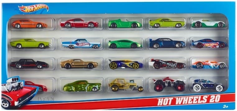 Masinuta Mattel HW Basic Car 20-Pack Asst